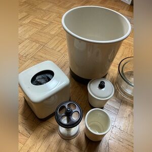 Elegant Cream Kitchen Canister Set